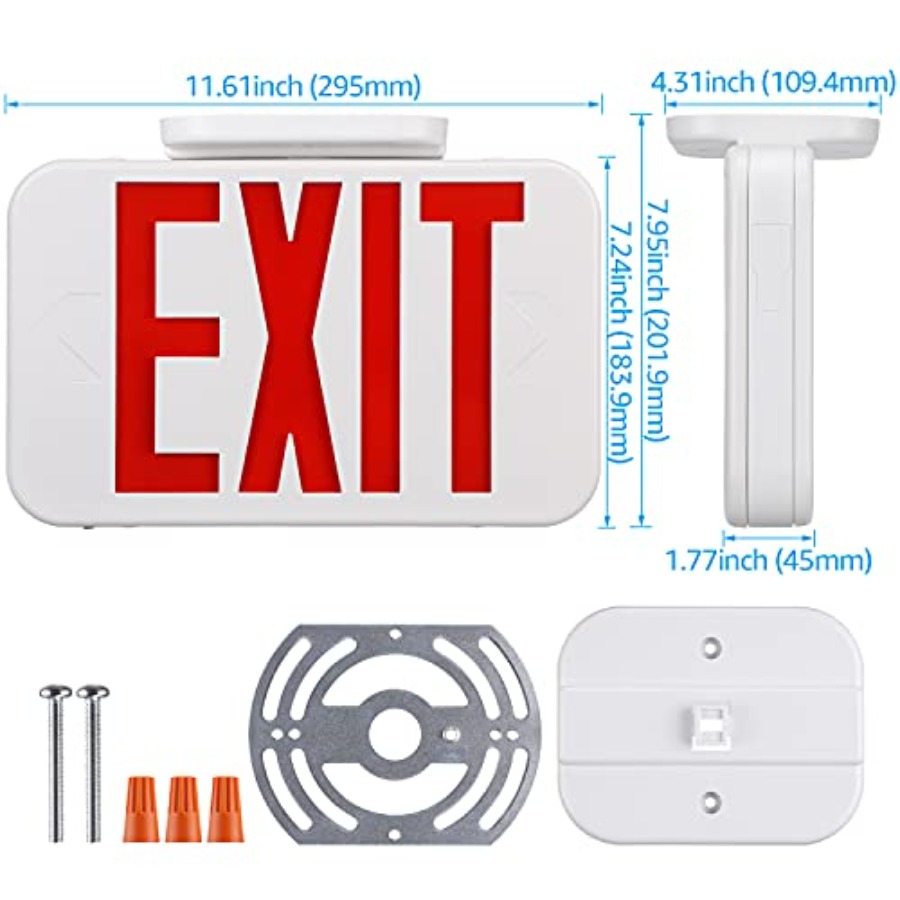 LED Çıkış İşareti, Pil Yedekle - Emergency Exit Sign incelemesi ve fiyatı