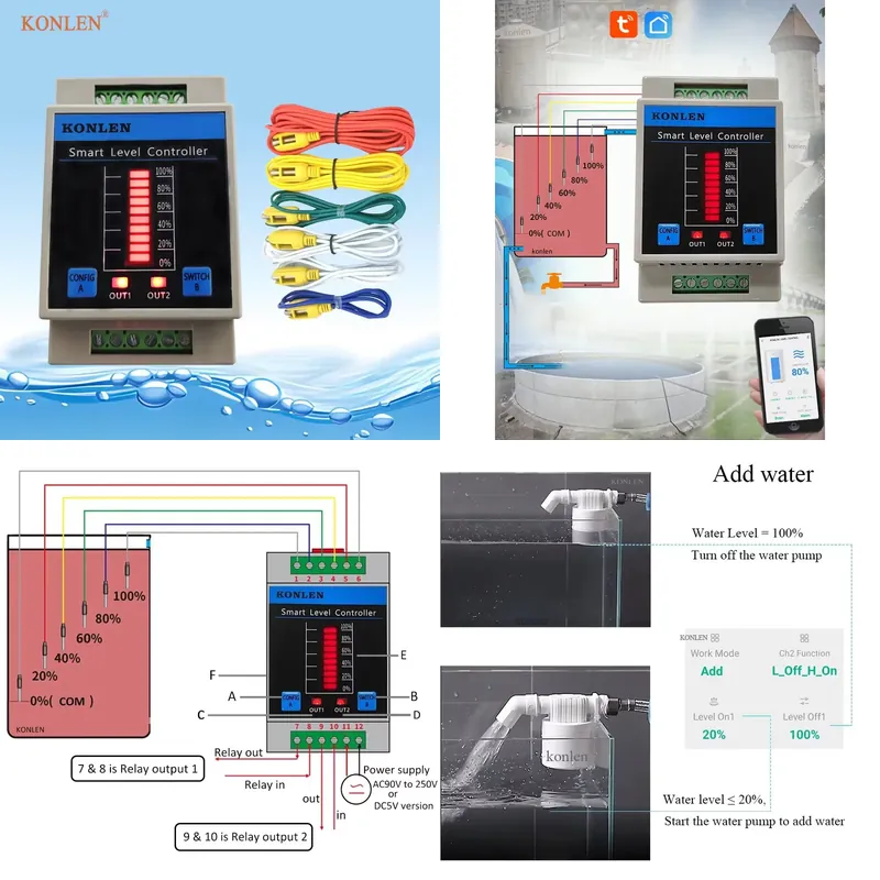 KONLEN Su Seviye Sensörü WIFI  - Water Alarm Sensor incelemesi ve fiyatı