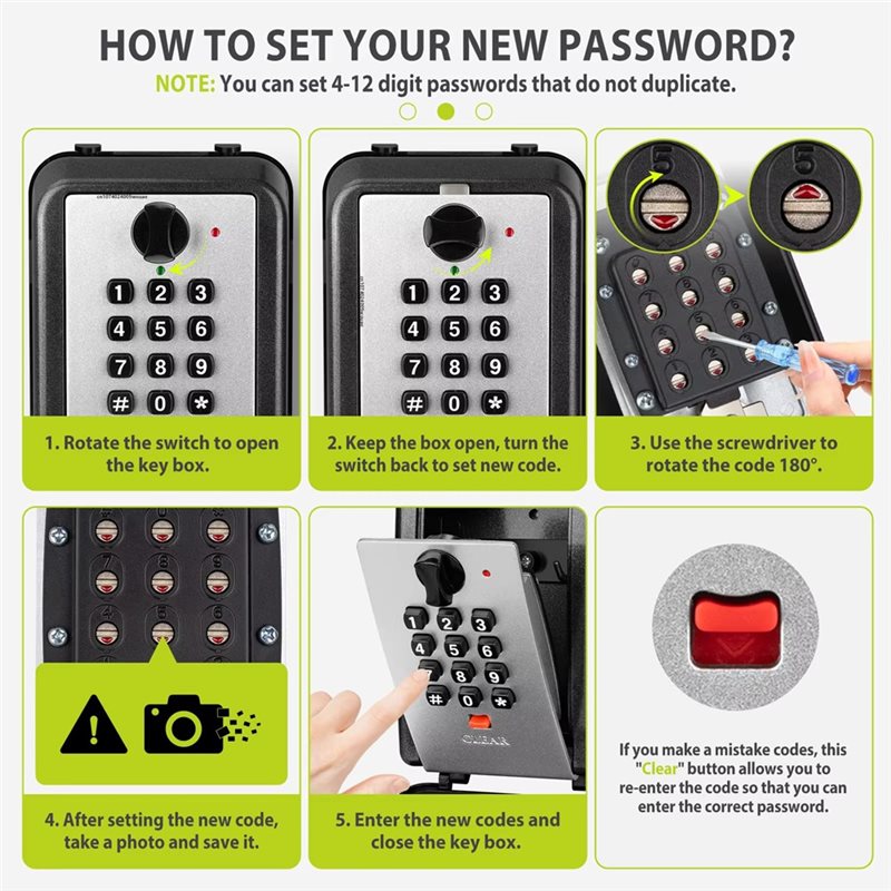 DIGIT-Su Geçirmez Şifreli Kili - Lockbox Key Secure incelemesi ve fiyatı