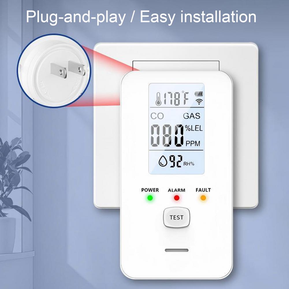 Doğal Gaz ve Karbon Monoksit D - Co Detector Plug incelemesi ve fiyatı